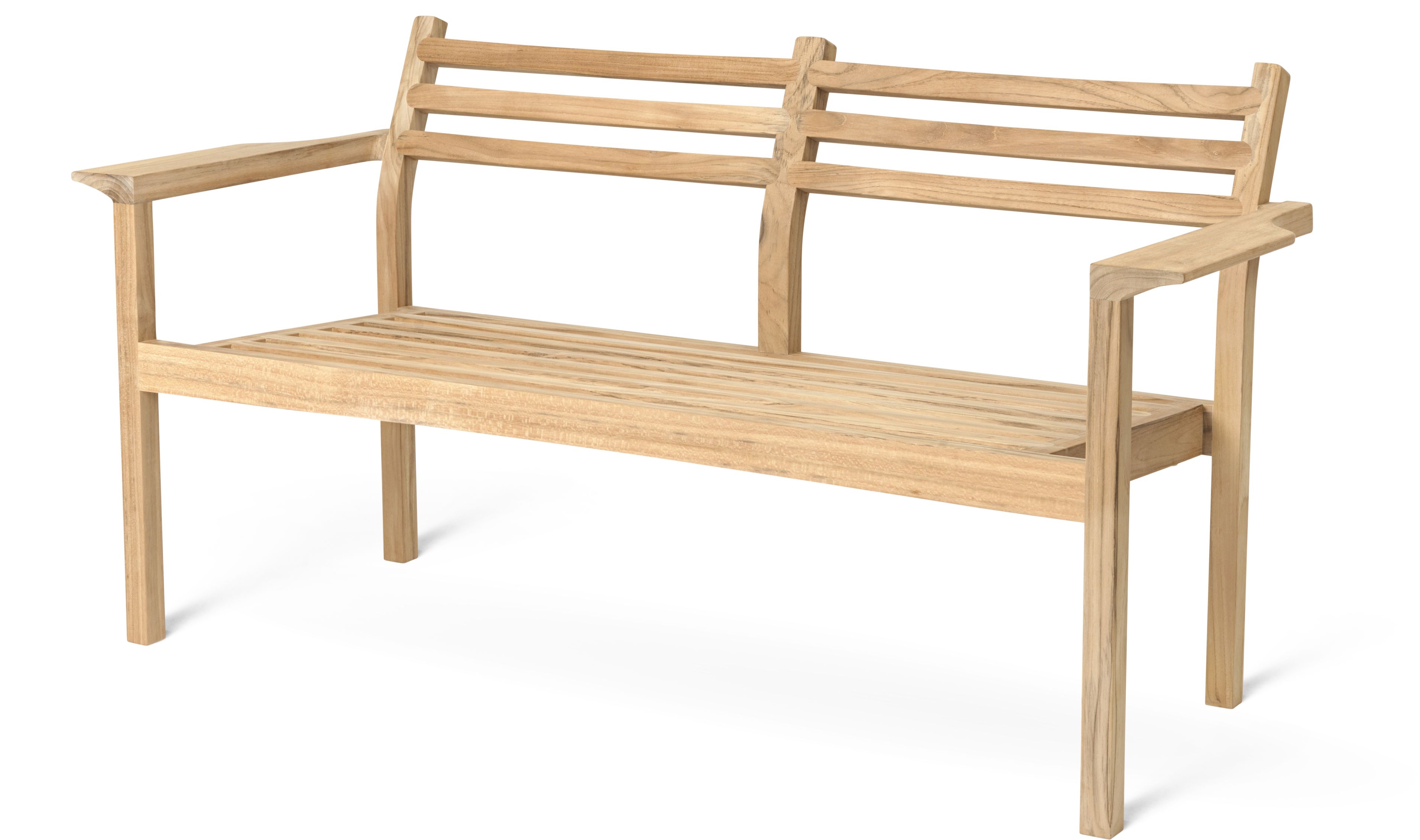 AH701 Teak Lounge Sofa von Carl Hansen & Søn für den Außenbereich. Gartenmöbel aus Teakholz.