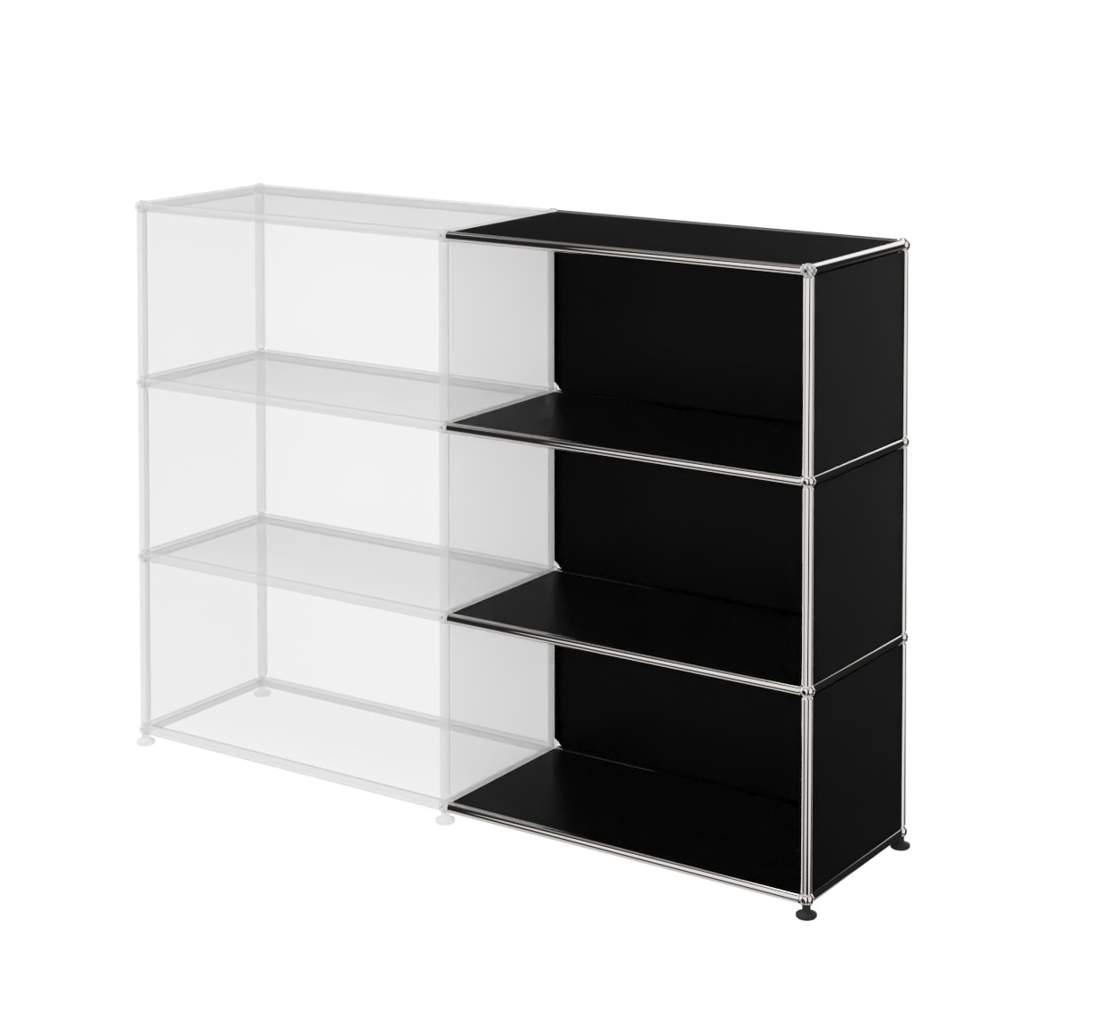 USM Haller Horizontal 3 verlengingsset 