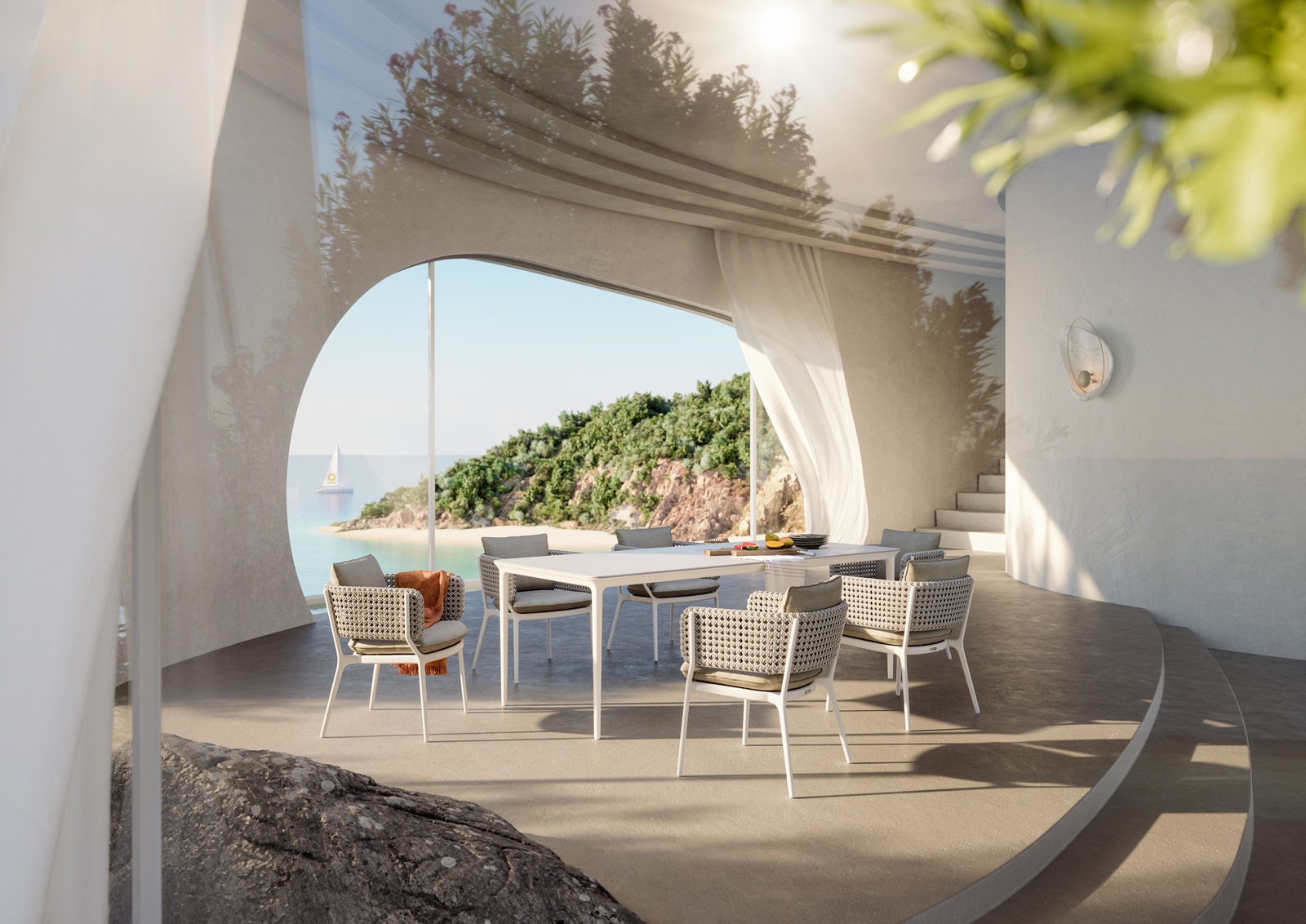 Bellmonde Outdoor Table eettafel van Dedon