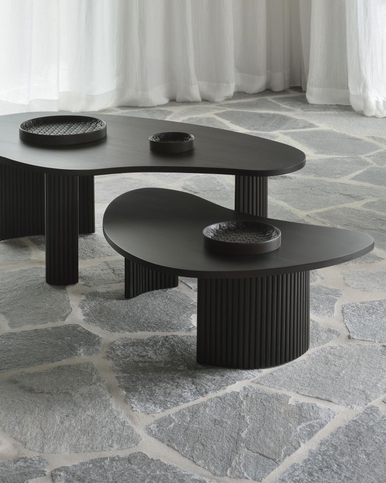 Boomerang salontafel mahonie Ethnicraft