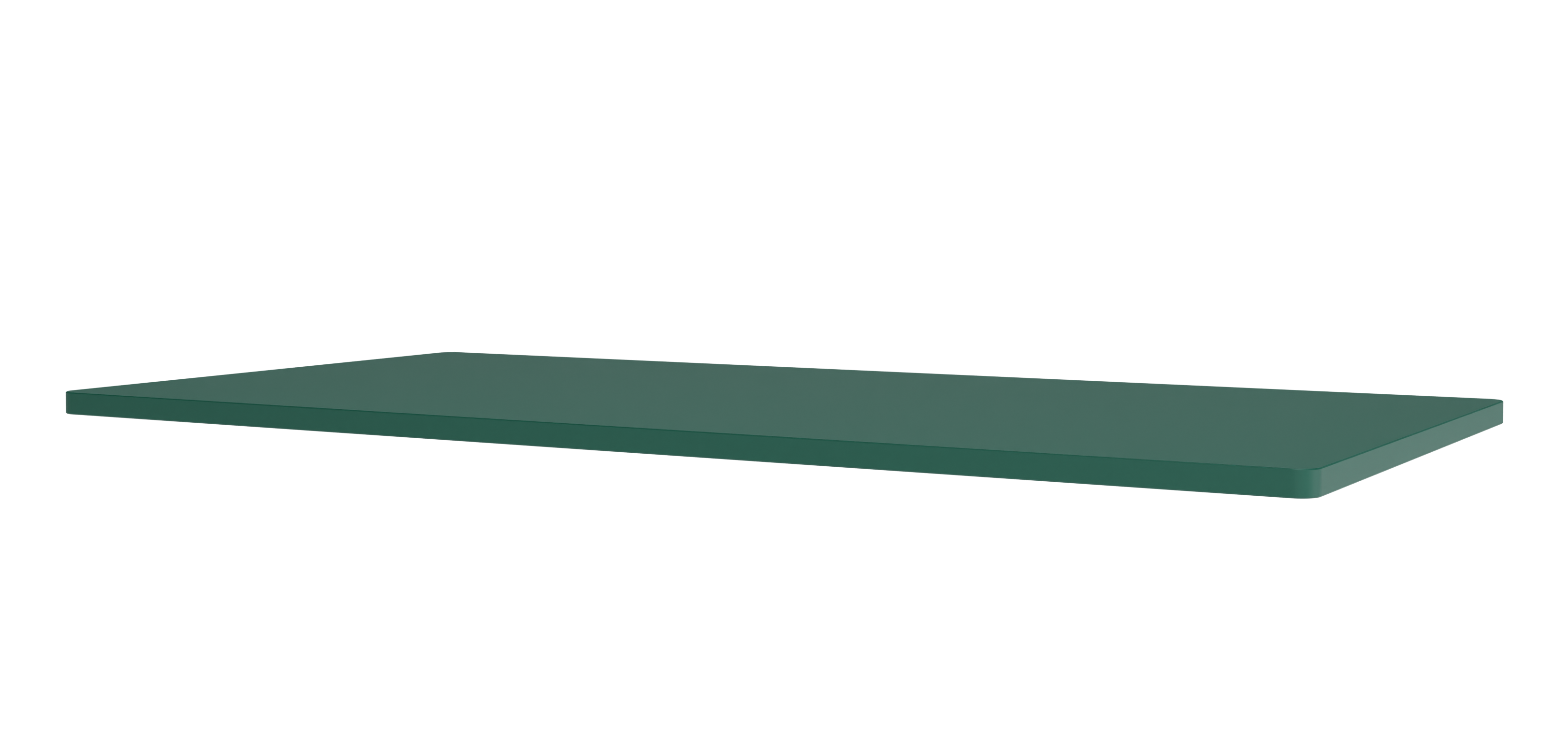 Grüne Panton Wire Abdeckplatte B 70 cm von Montana, passend für das modulare Regalsystem.
