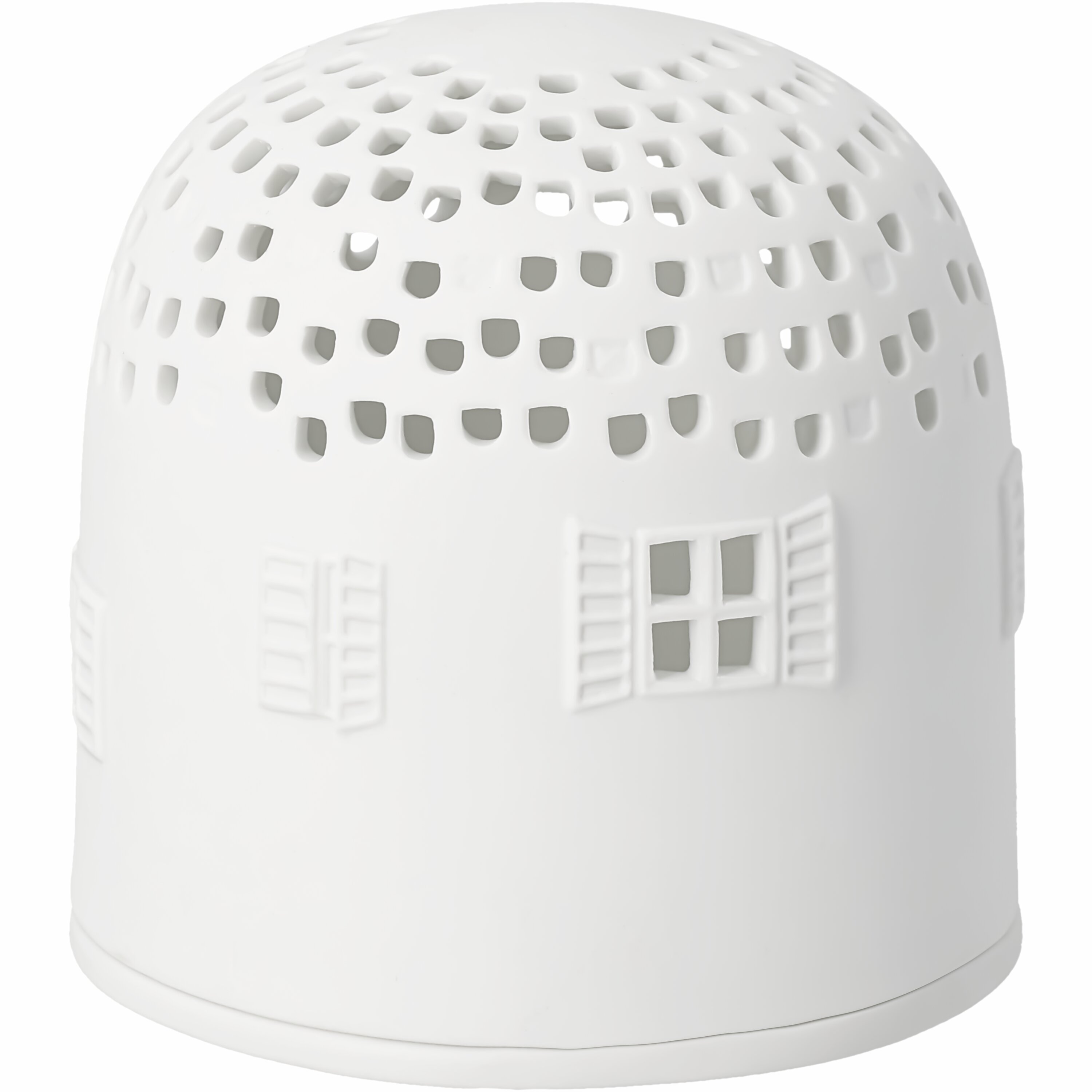 Vuurtoren, winterhuis, dakpan, wielen