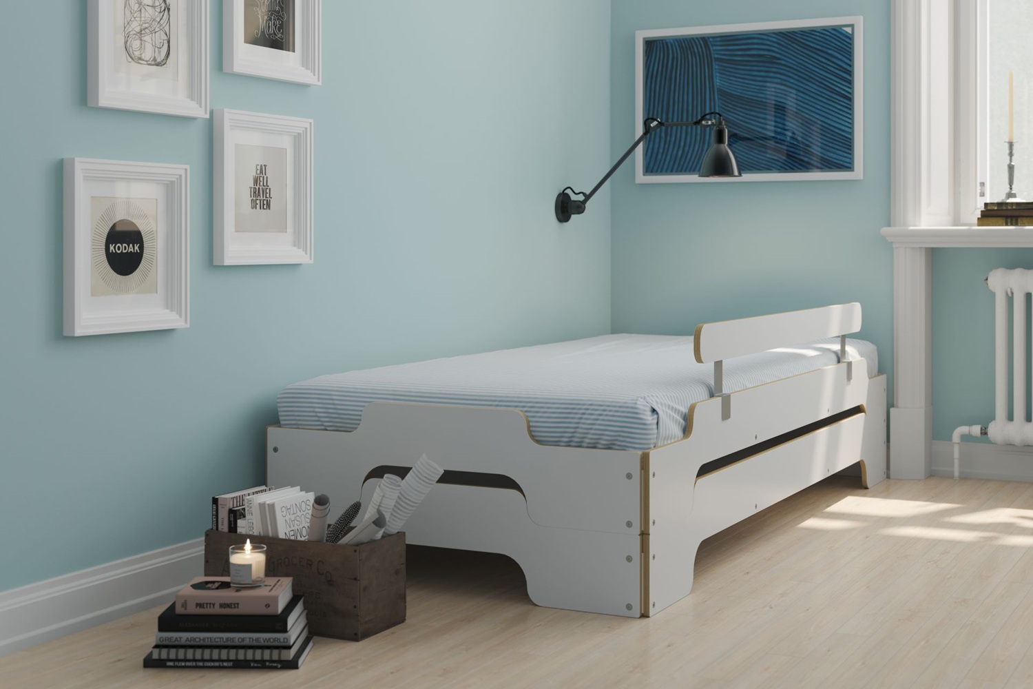 Valtuig / begrenzingslijst voor stapelbare ligstoel Müller Small Living