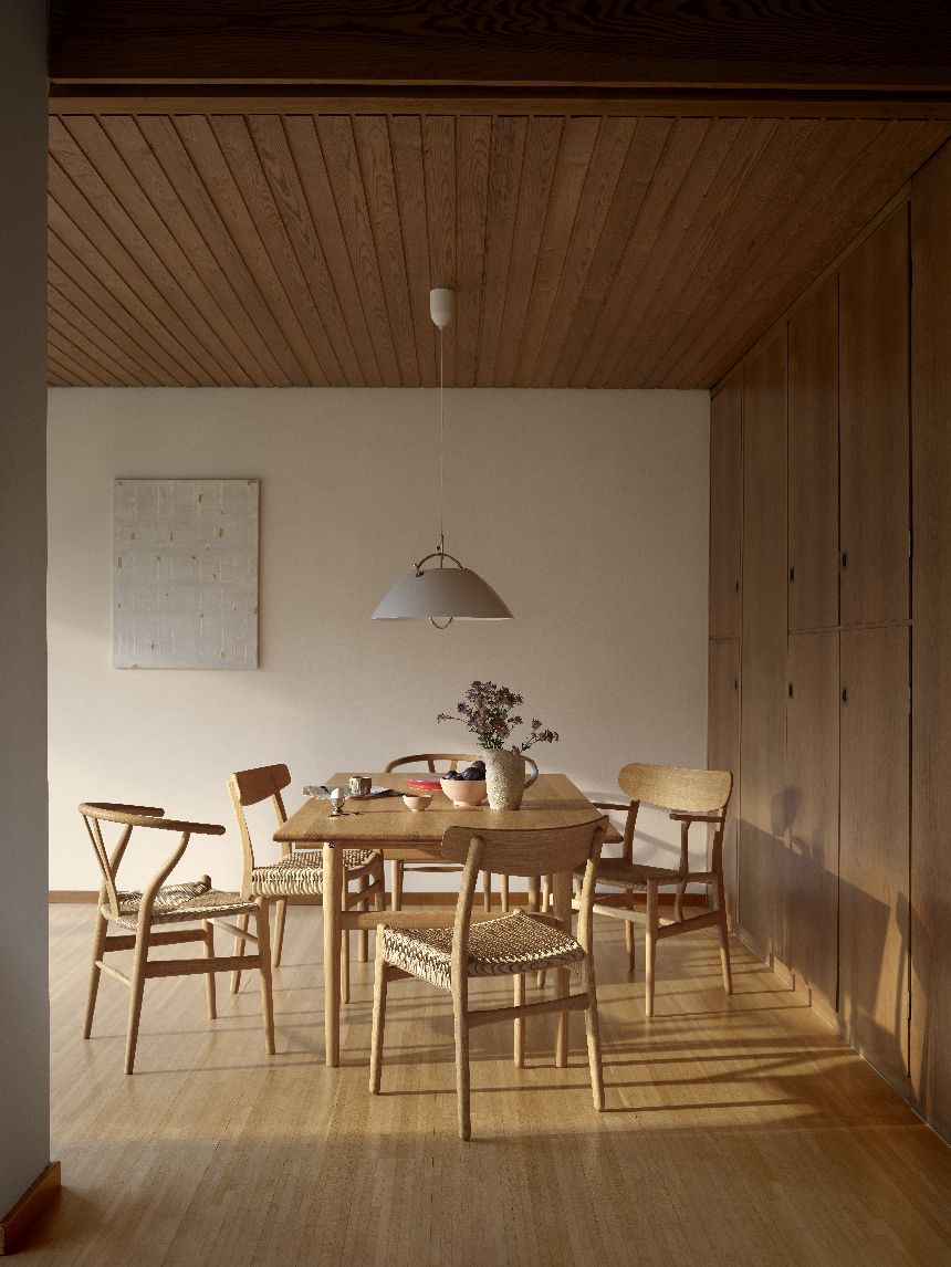 CH23 houten stoel van Carl Hansen & Søn