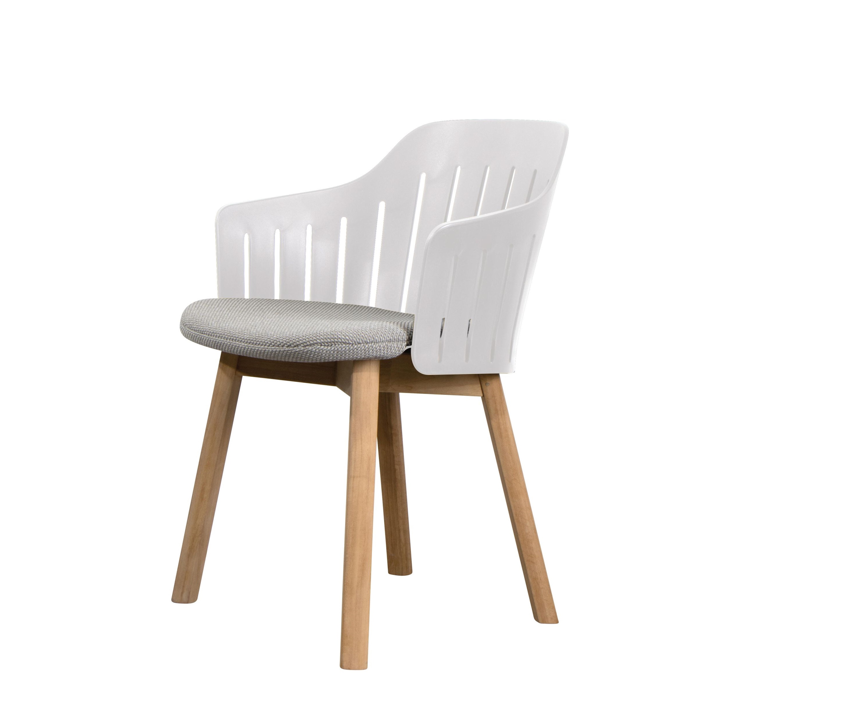 Choice Outdoor-stoel met teakhouten frame en 4 poten van Cane-Line