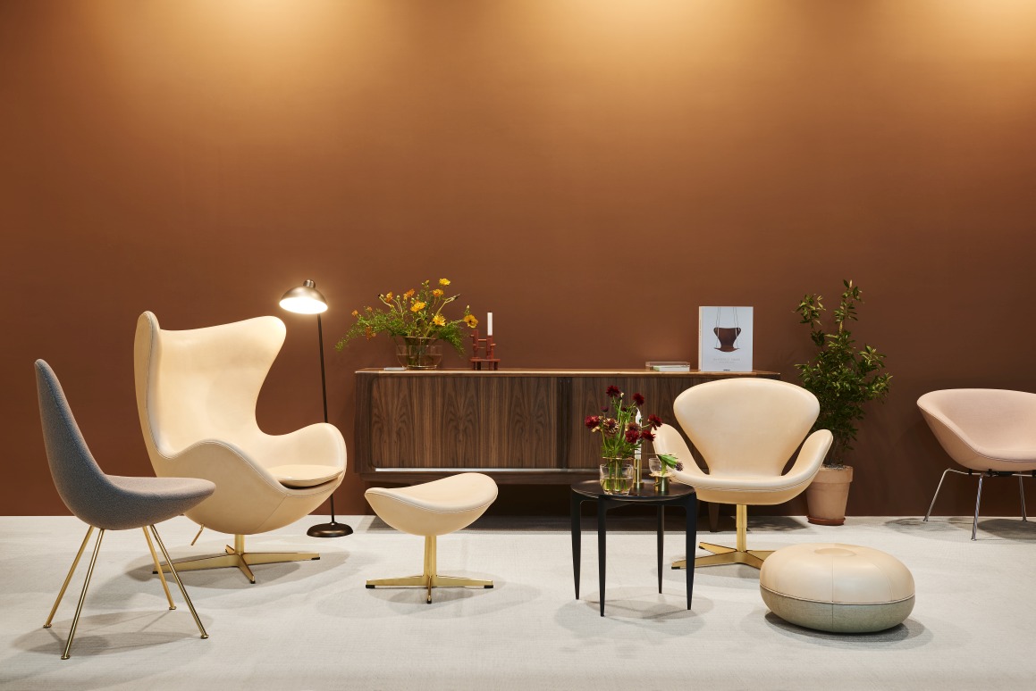 Pouf Small poef Fritz Hansen