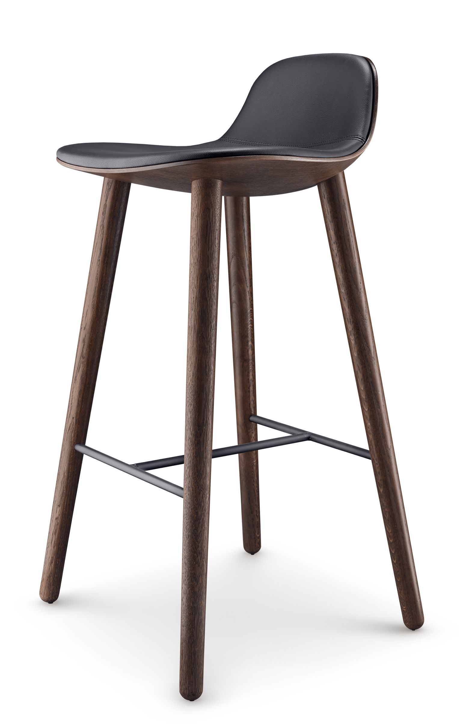 EVA SOLO ABALONE barkruk H 91 cm gerookt eikenhout Eva Solo