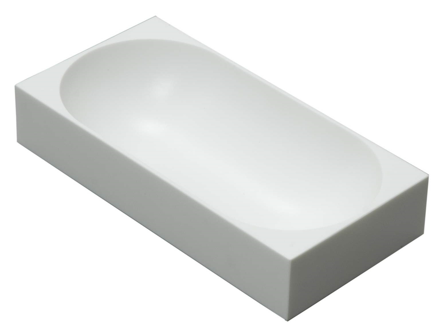 Weiße Modul 3 Magnetic Bowl Schale für den Farmer aus dem 3er-Set, Detailaufnahme.