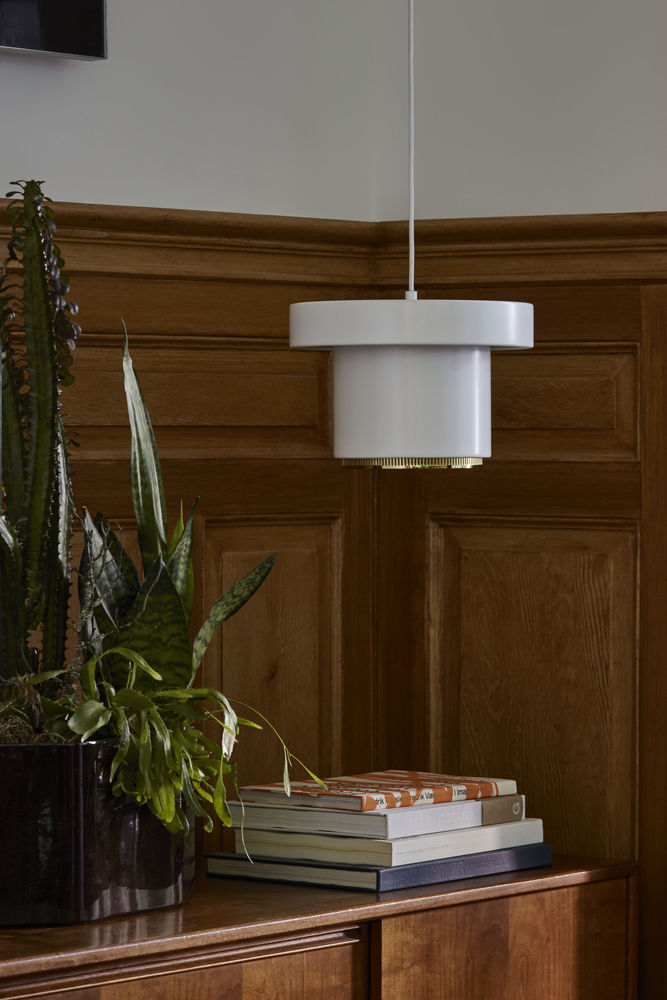 A201 Pendant Light hanglamp Artek Wit - Messing