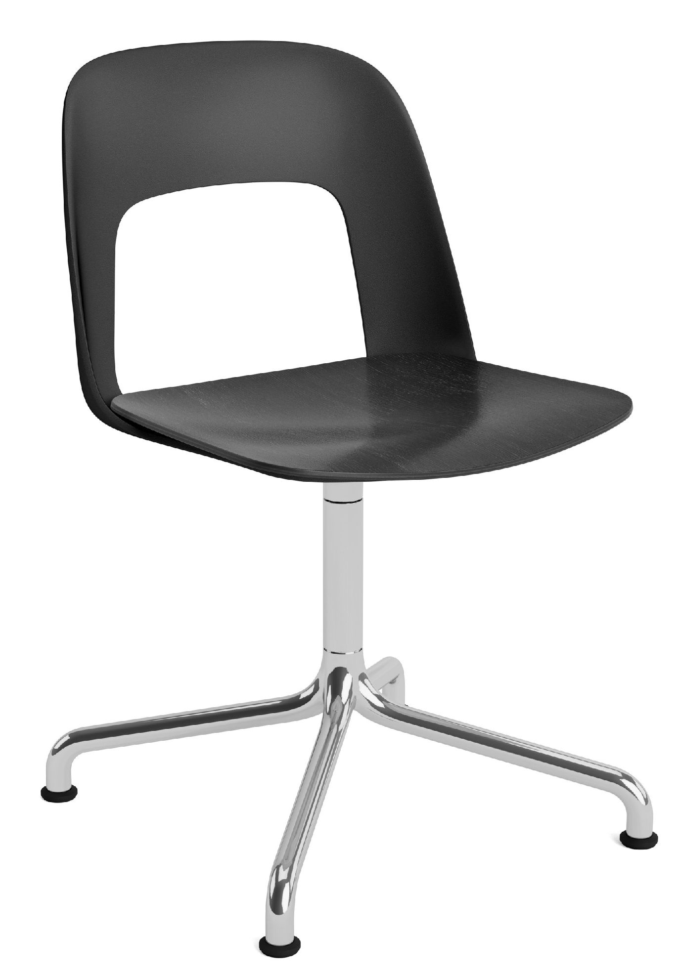 Layout Side Chair 152 draaistoel met vierpoot Hay