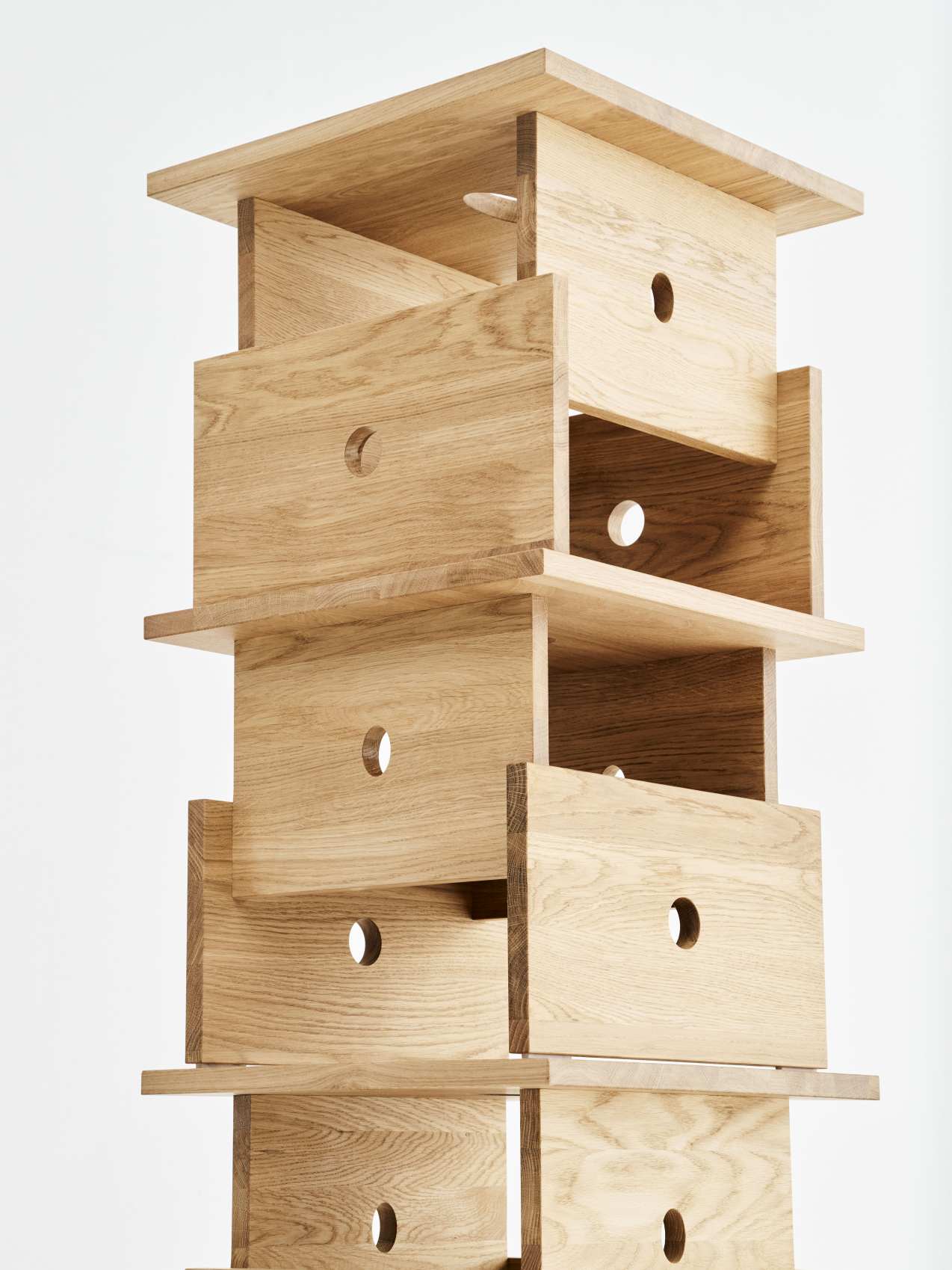 Wood Box salontafel Hay eikenhout zwart, lak op waterbasis