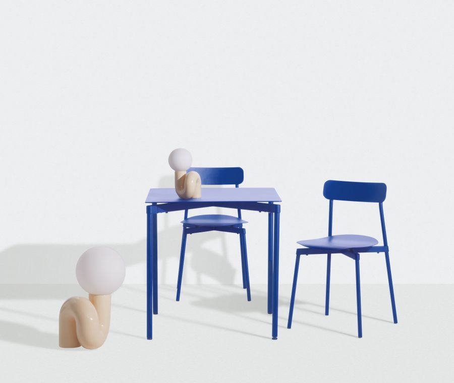 Fromme Chair stoel Petite Friture bruinrood