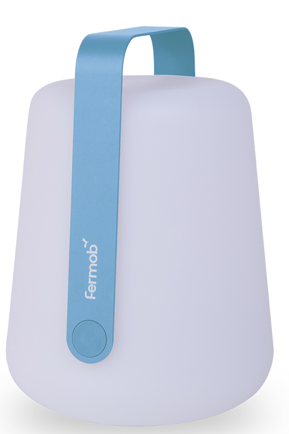 Balad 2 tafellamp H 38 cm Fermob Maya blauw