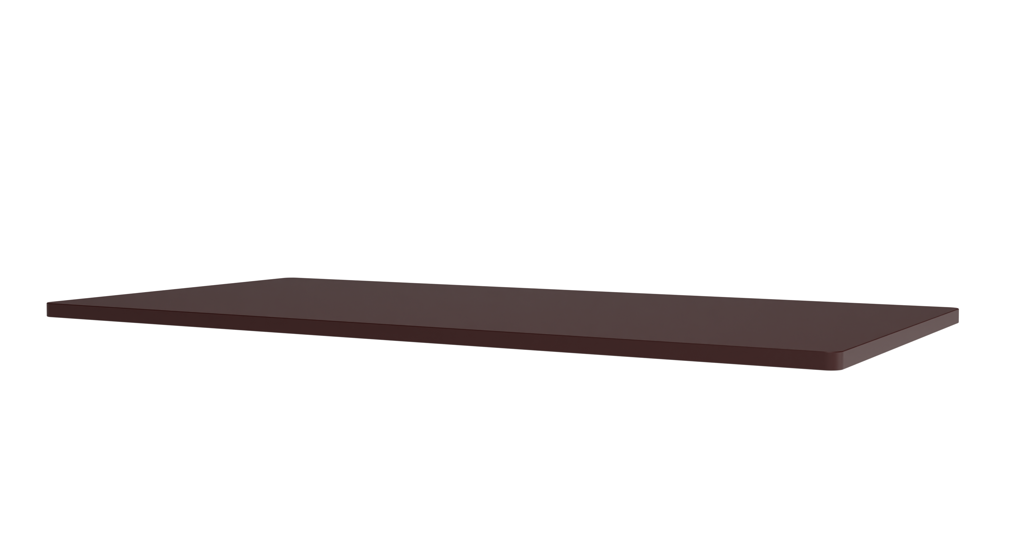 Braune Panton Wire Abdeckplatte von Montana, 70 cm breit, für modulare Regalsysteme und Möbel.