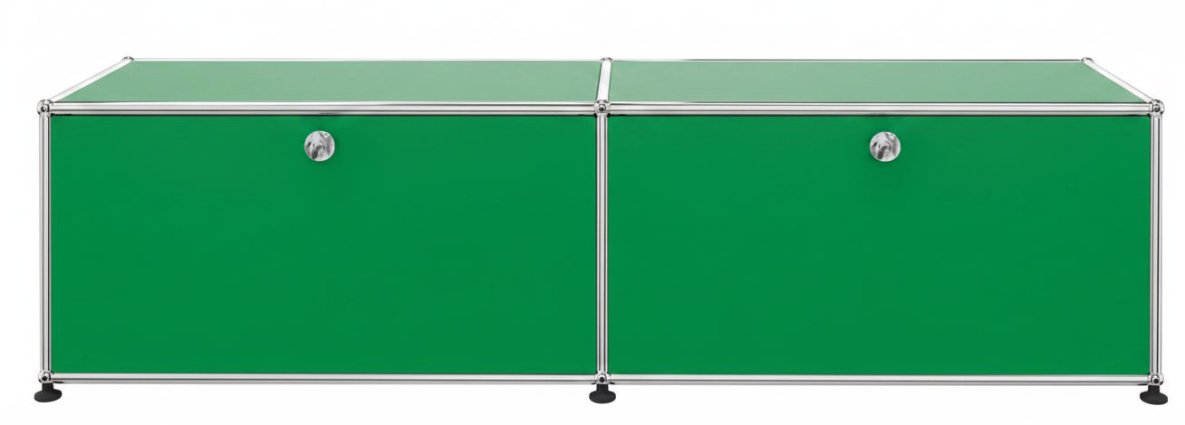 USM Haller Lowboard 2 deuren groen