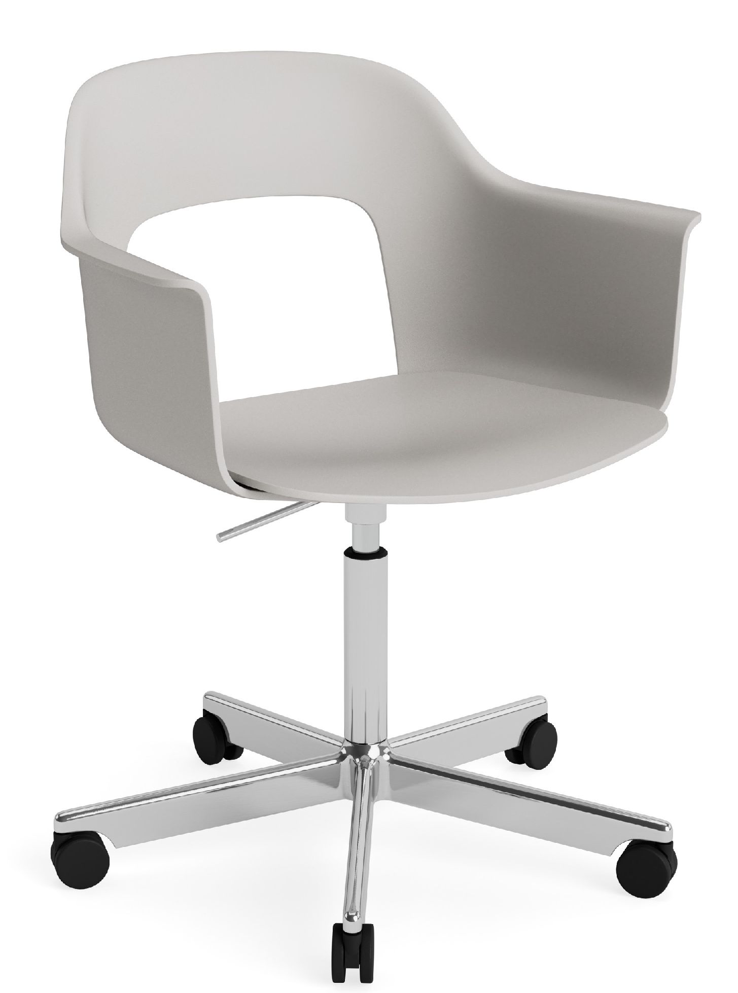Layout Armchair 241 Fauteuil met 5-sterrenvoet, draaimechanisme met gasveer Hay