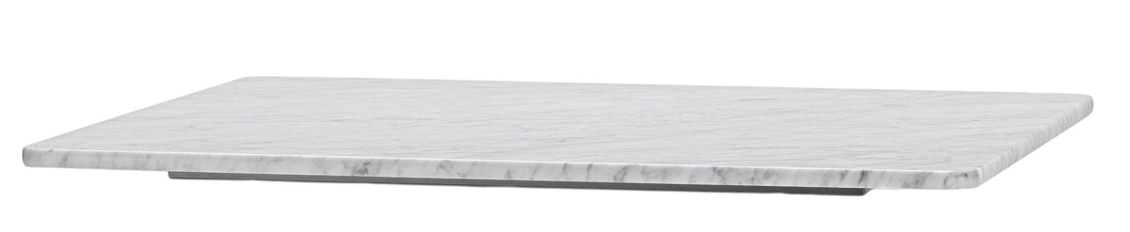 Eames salontafel, wit marmer, ALLEEN TAFELBLAD, Vitra, UNIEK EXEMPLAAR
