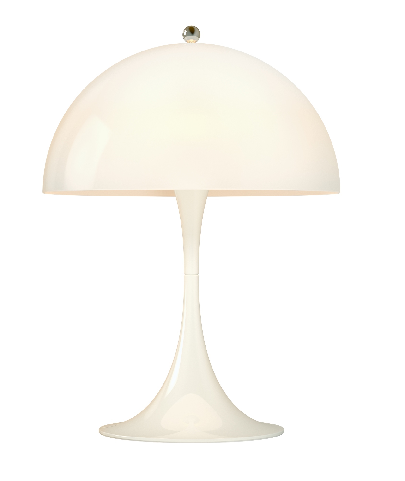 Panthella Tischleuchte: Elegante LED Lampe von Louis Poulsen, Acryl, für stimmungsvolle Beleuchtung.