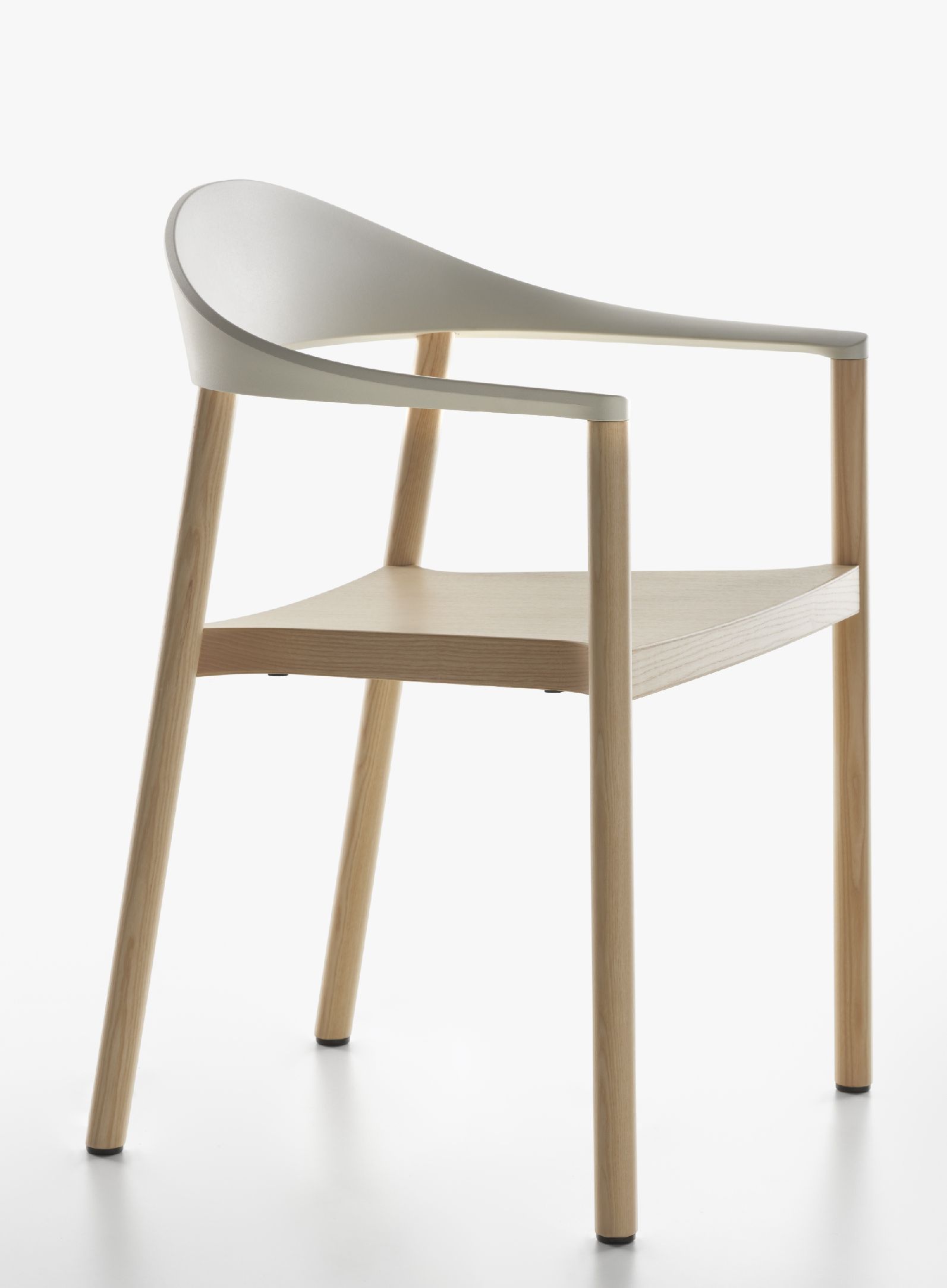Monza fauteuil met armleuningen Plank