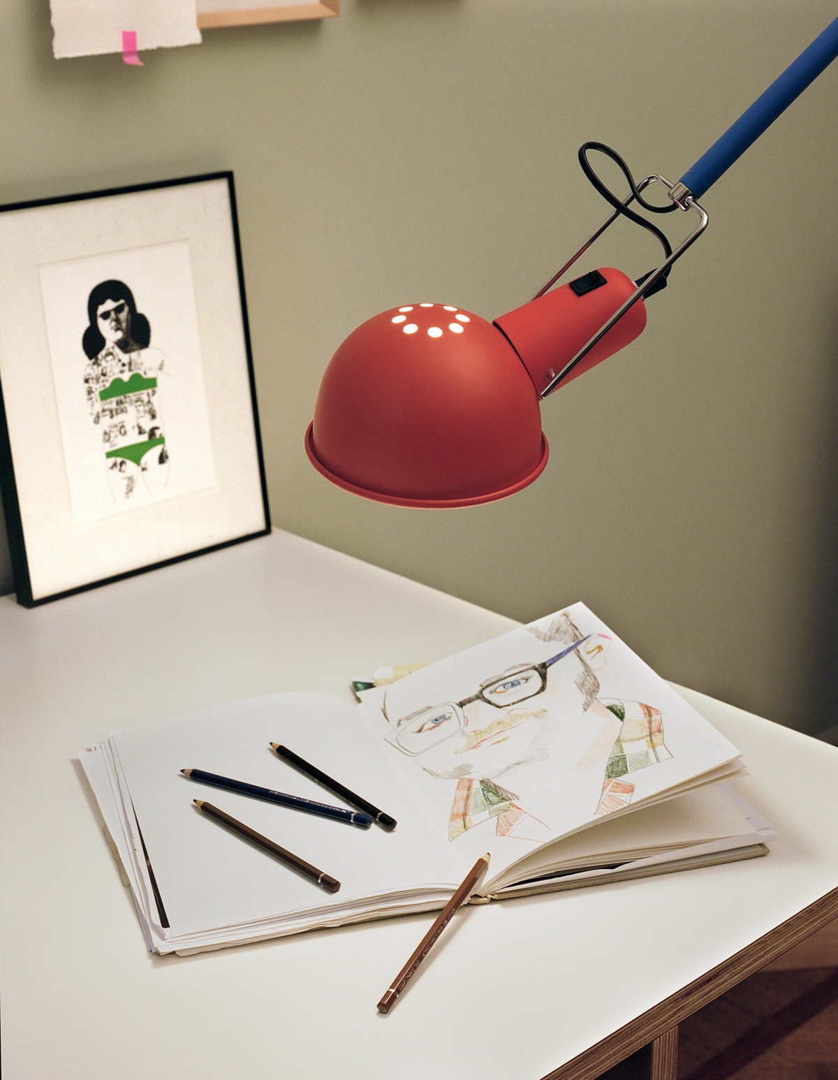 265 Small verstelbare wandlamp van Flos