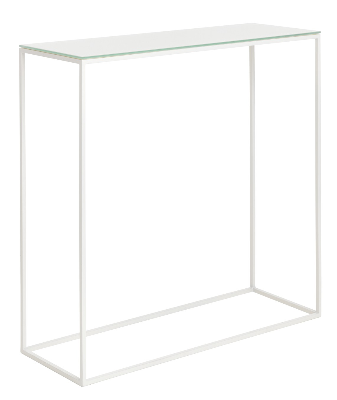 Rackconsoletafel 85 cm breed wit Schönbuch