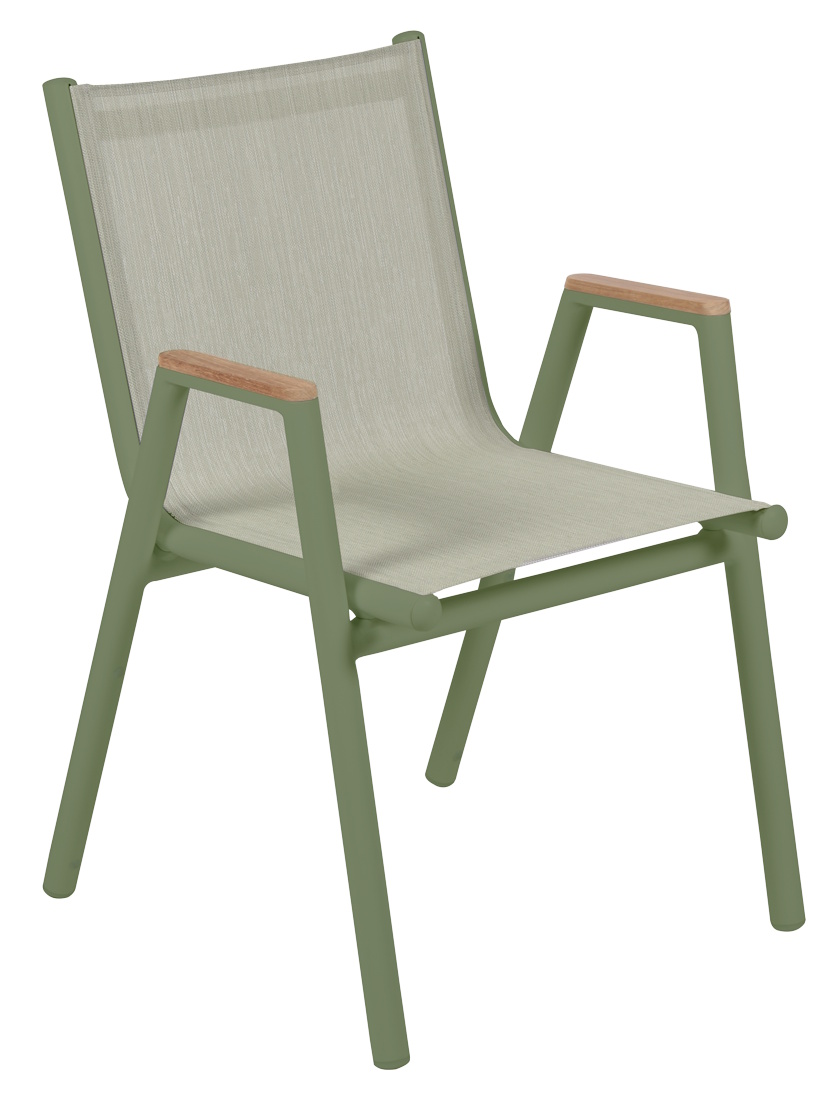 Pilotis-fauteuil met armleuningen Batyline Outdoor Fermob