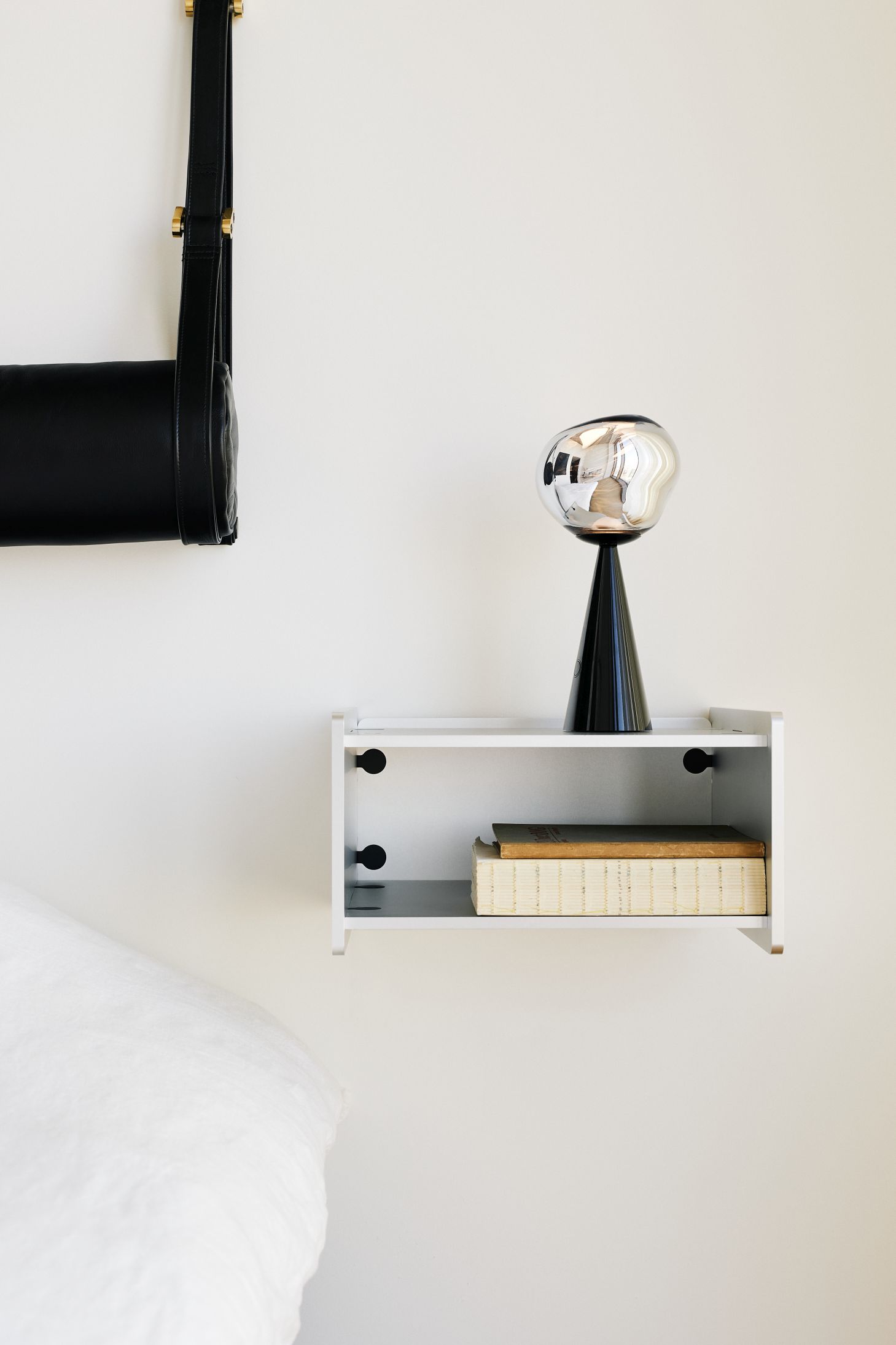 Melt draagbare LED-tafellamp ZWART Tom Dixon UNIEK EXEMPLAAR