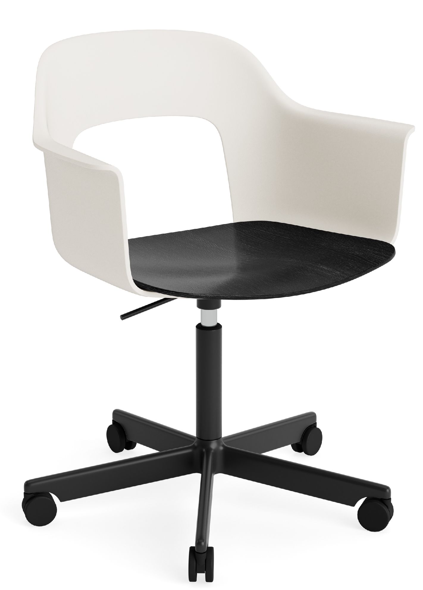 Layout Armchair 242 Fauteuil met 4-sterrenvoet, gasveer en draaifunctie Hay