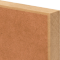 MDF, rood gewaxt