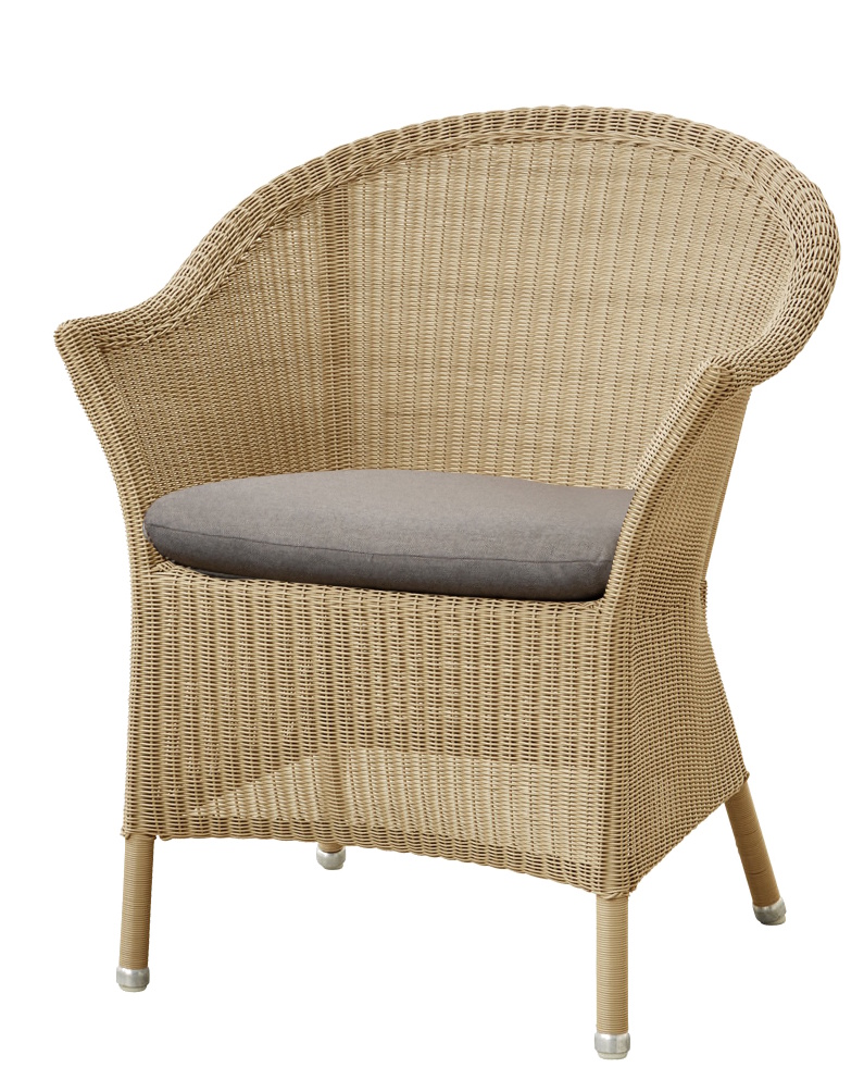 Derby zitkussen voor fauteuil Cane-Line taupe