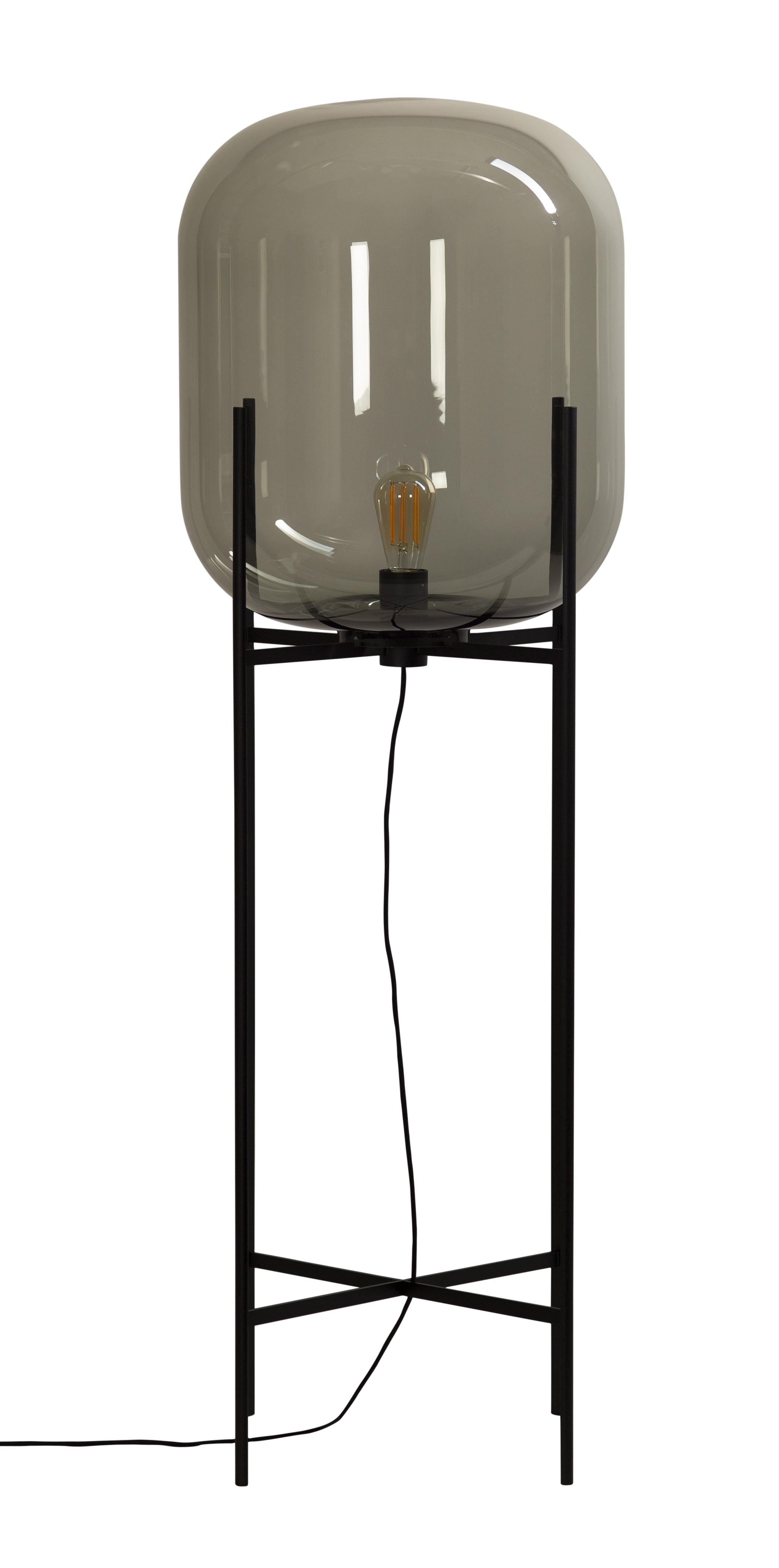 Oda Big staande lamp staalgrijs Pulpo