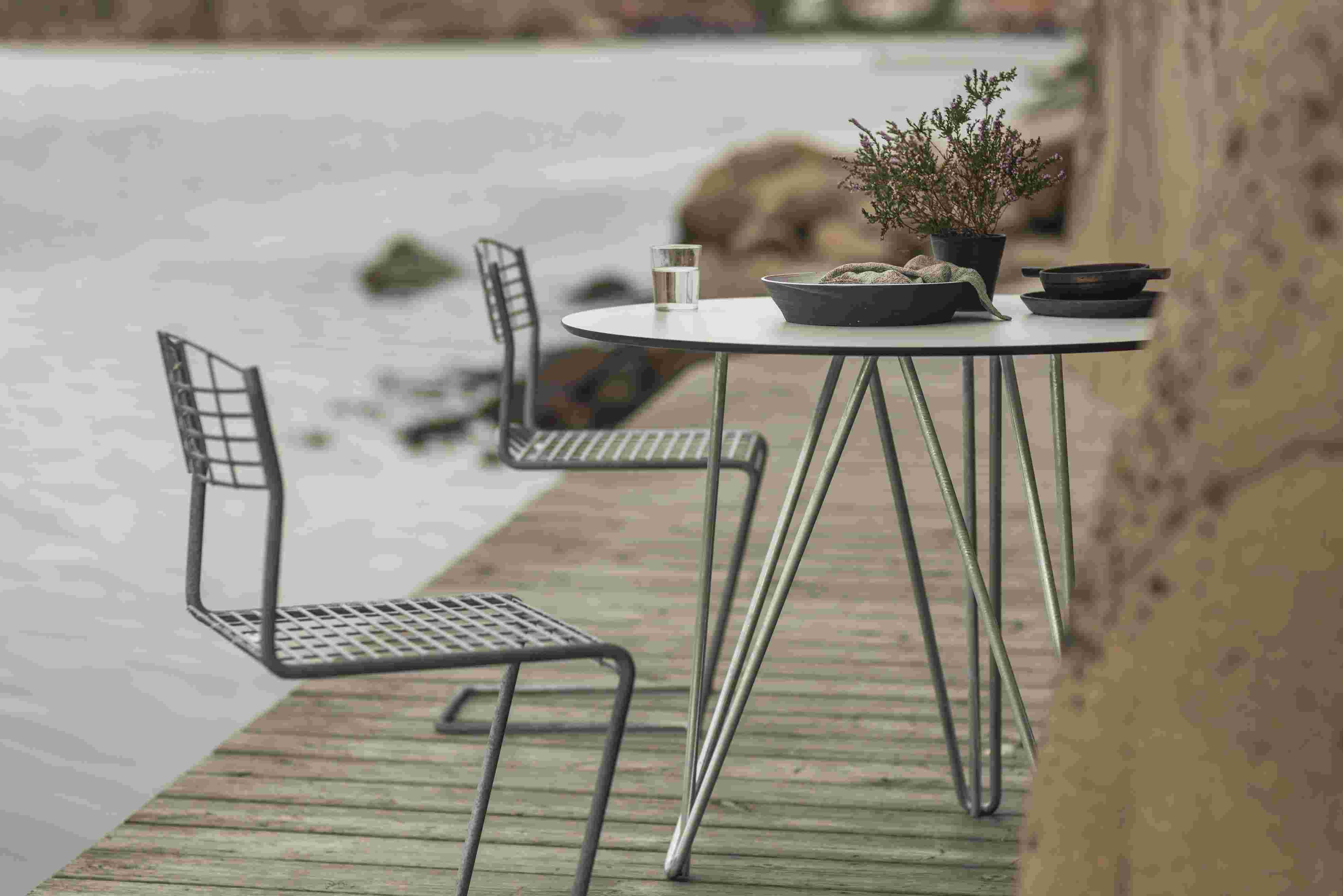 High Tech Chair stoel voor buiten Grythyttan Stalmobler