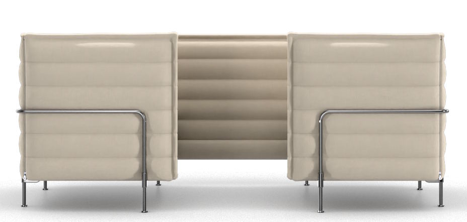 Alcove Cabin 2-zitsbank met lage rugleuning Vitra