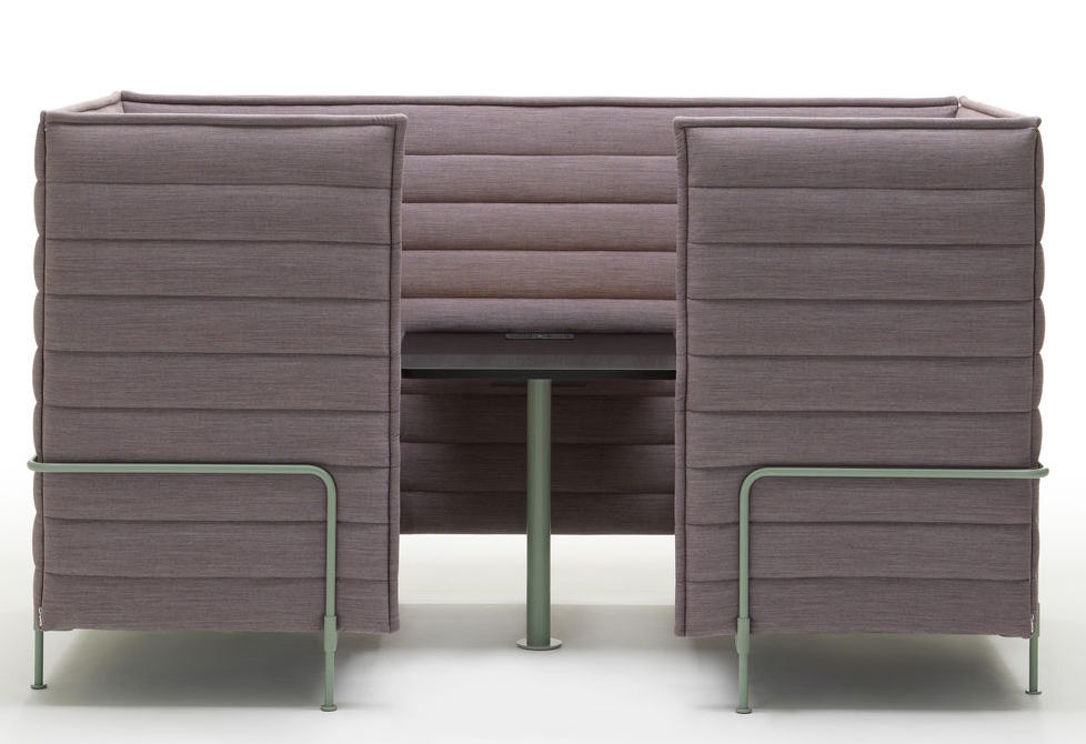 Alcove Cabin 2-zitsbank met hoge rugleuning Vitra