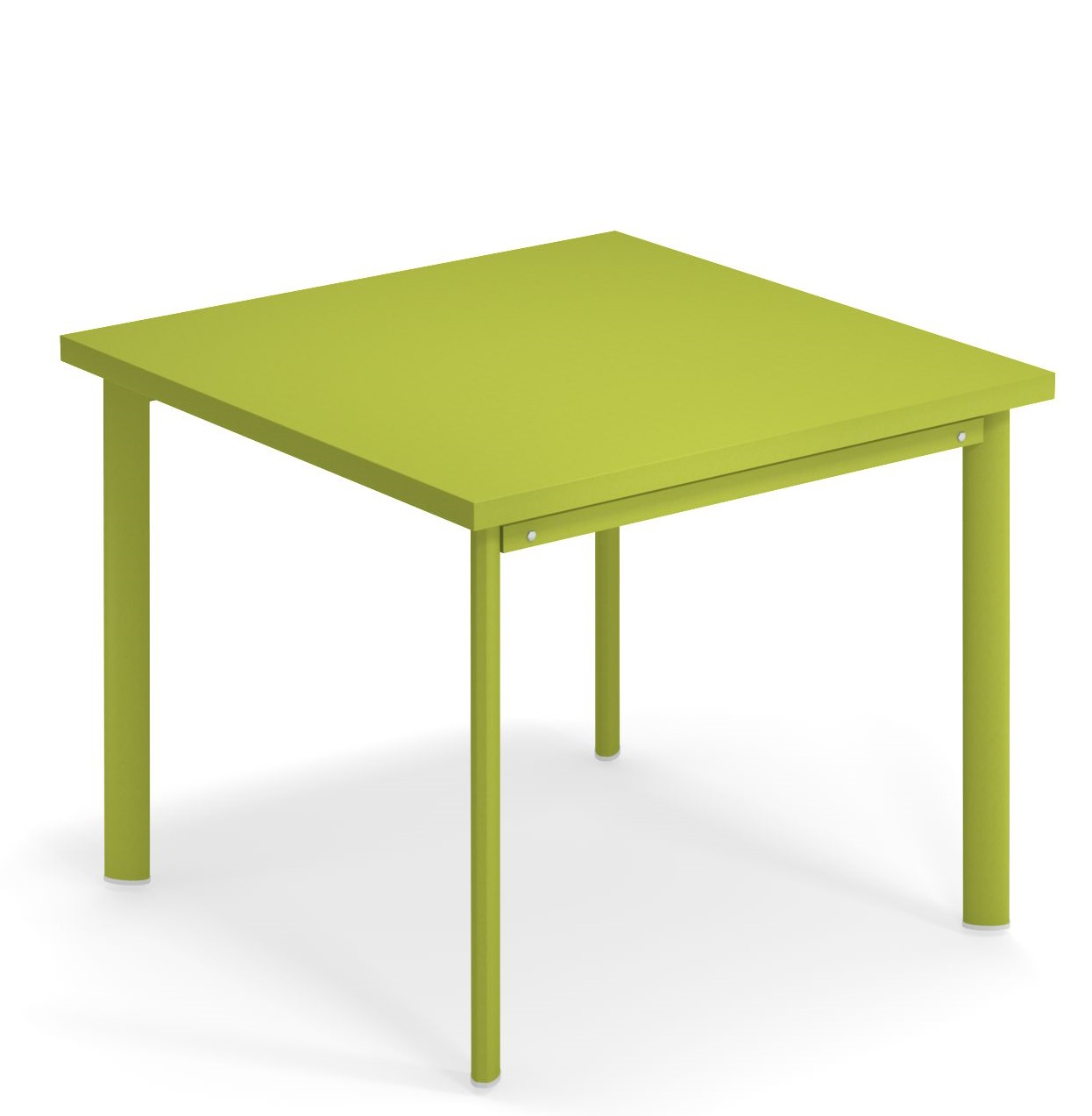 Grüner Star Tisch von Emu für den Außenbereich, quadratisch und modern designt.