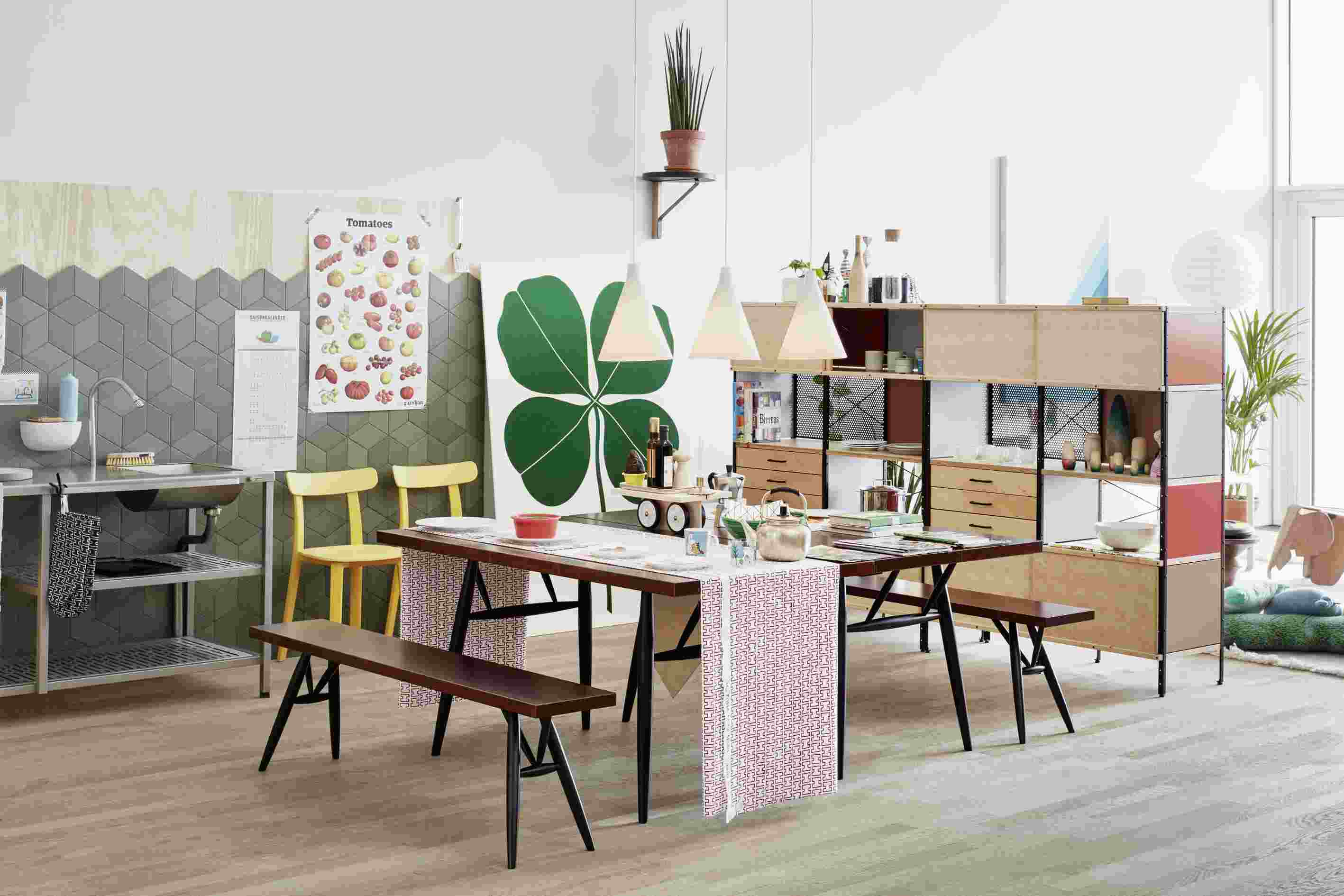 Eames Storage Unit ESU-rek NIEUW Vitra