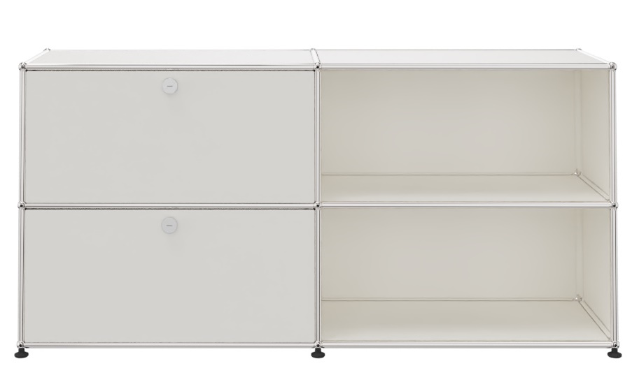 USM Haller dressoir met 2 open vakken / 2 kleppen links