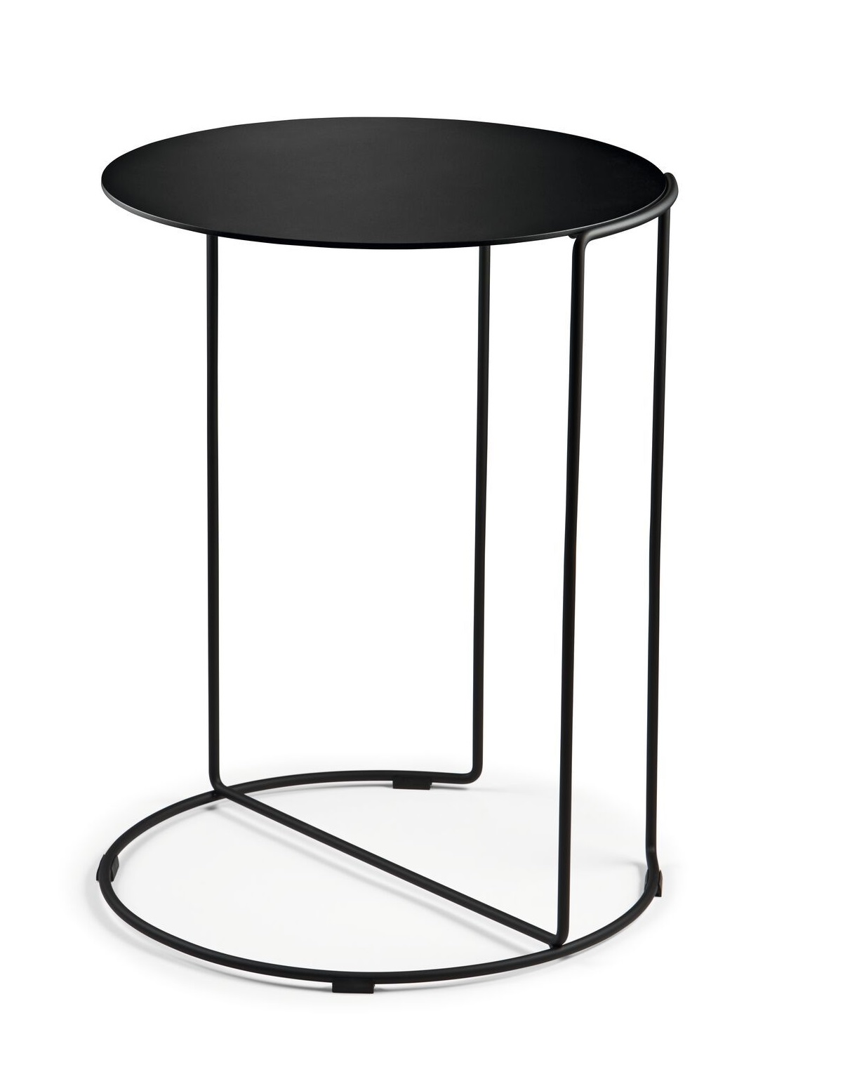 Oki Saddle bijzettafel, rond, Walter Knoll