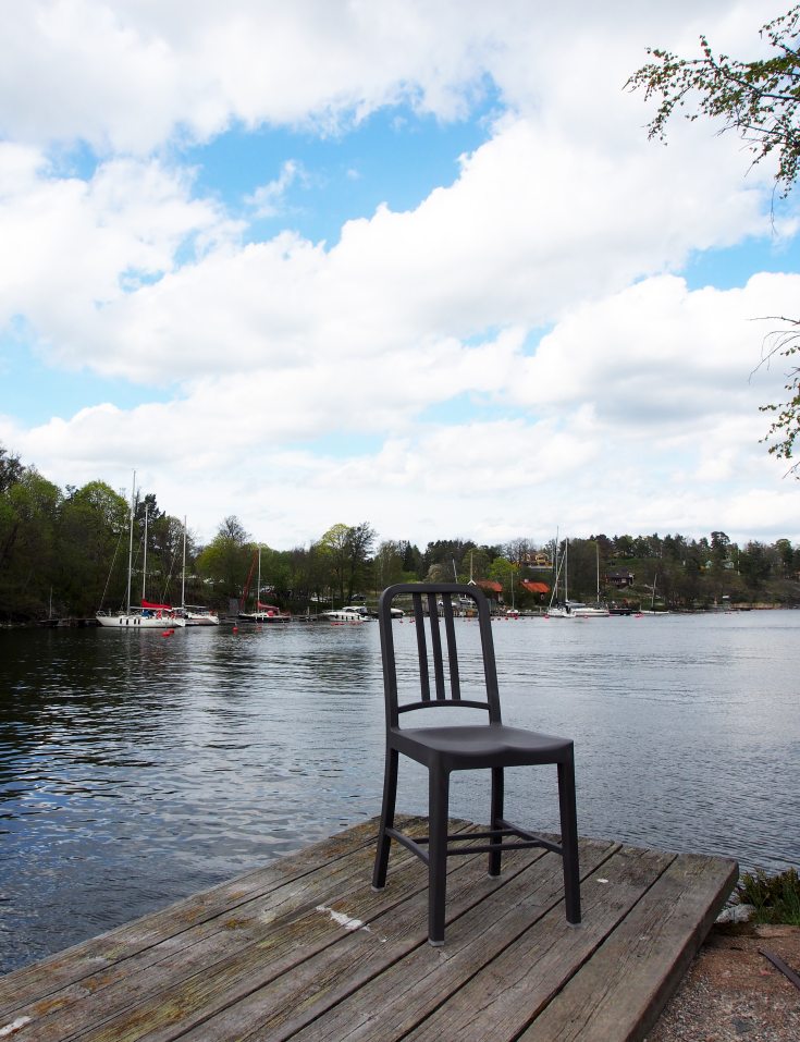 111 Navy Chair stoel Emeco UNIEK EXEMPLAAR