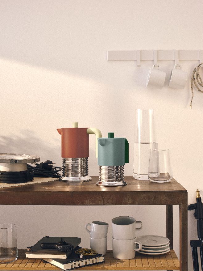 PM01/3 Vite-espressopot voor 3 kopjes van Alessi