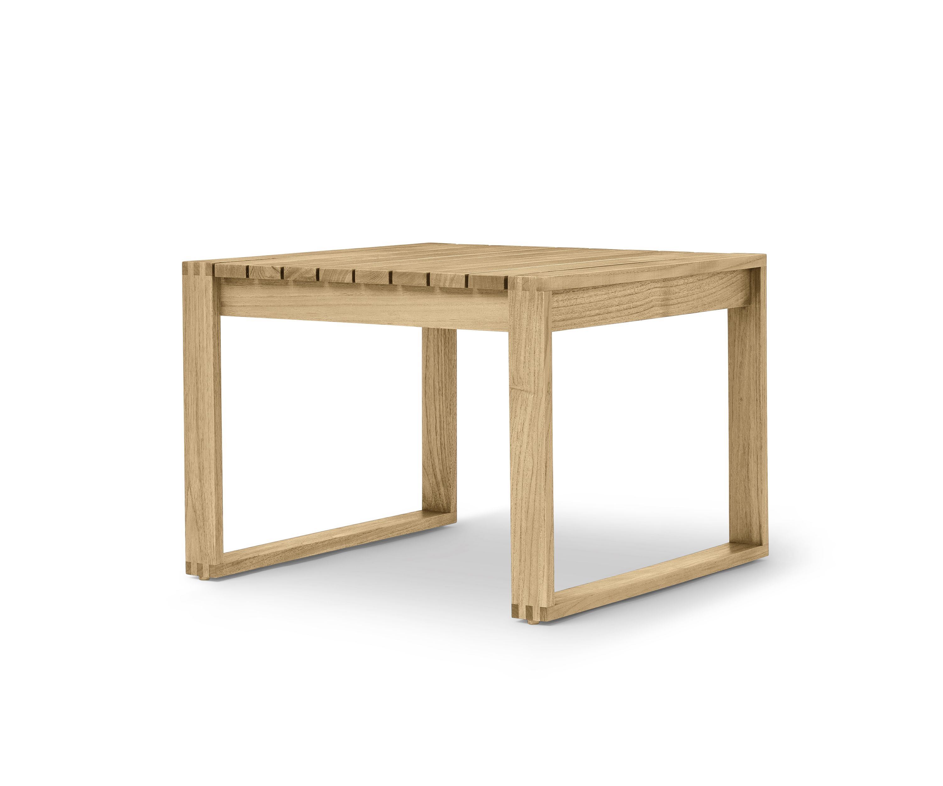 Bodil Kjaer Beistelltisch aus Teakholz für den Außenbereich von Carl Hansen & Søn.