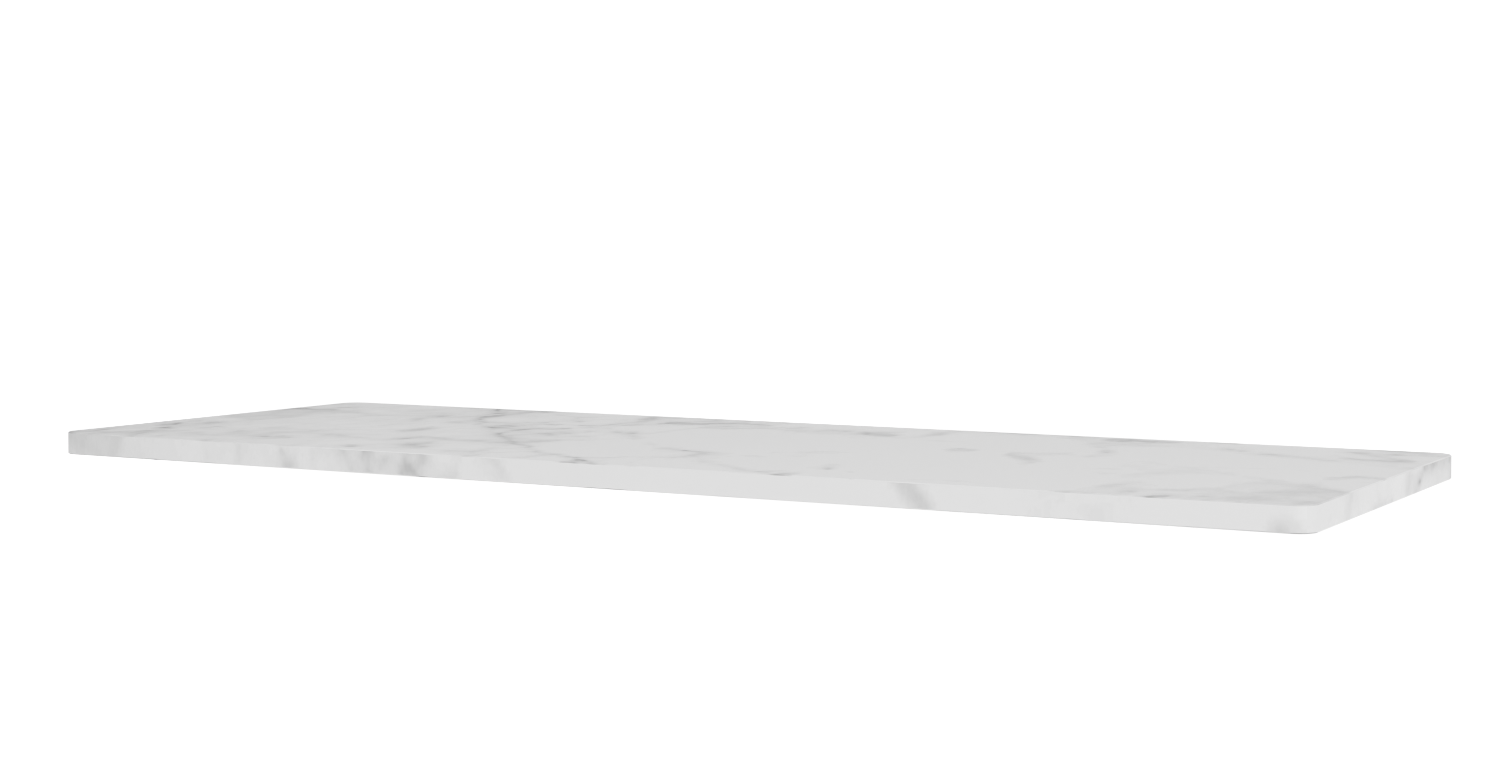 Weiße Panton Wire Abdeckplatte B 70 cm von Montana, Marmor-Optik für stilvolle Regalkombinationen.