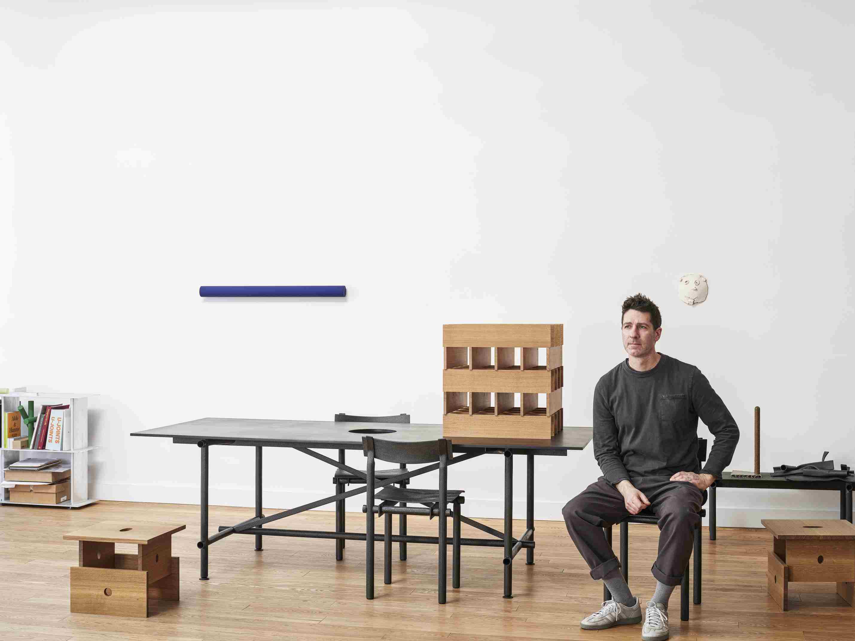Wood Box salontafel Hay eikenhout zwart, lak op waterbasis