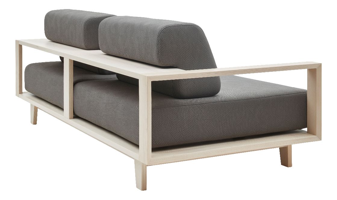 Houten bank / slaapbank Softline