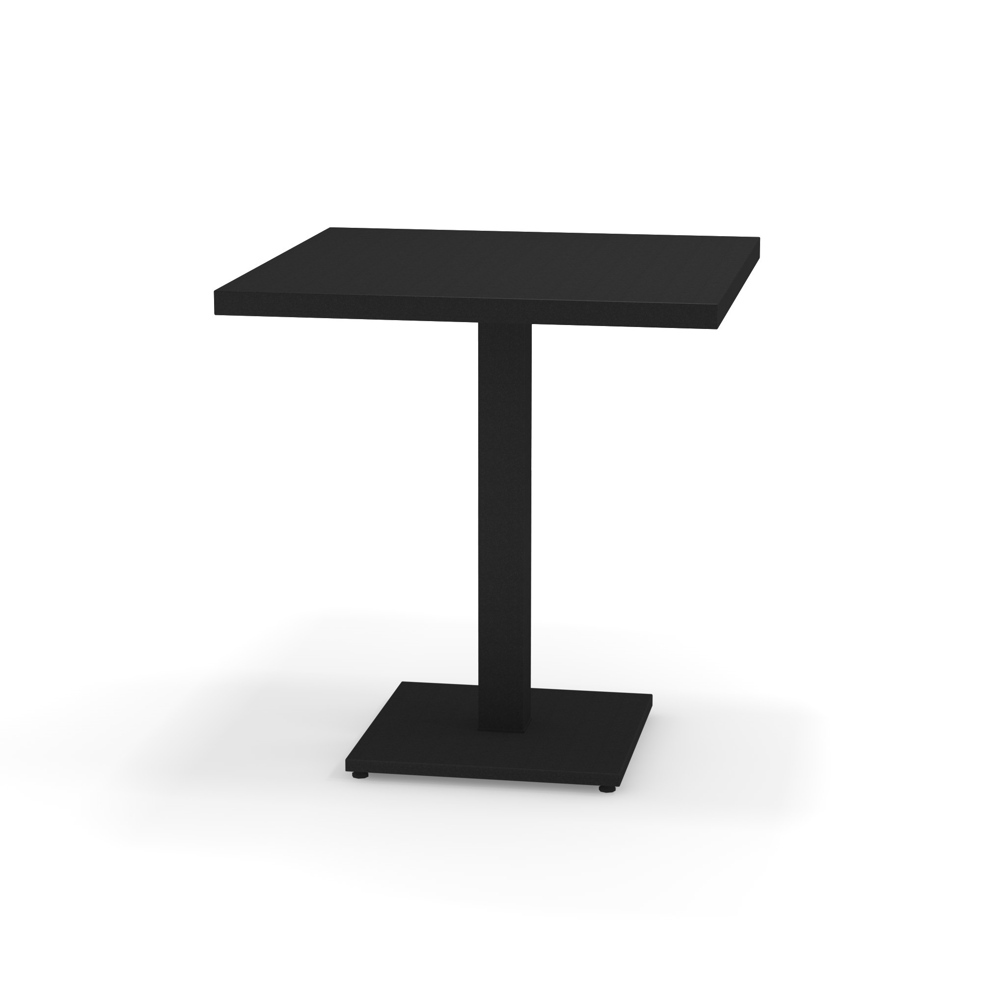 Schwarzer, rechteckiger Tisch von Emu, ideal für den Garten oder die Terrasse.