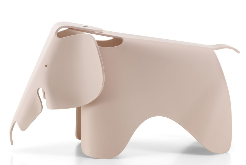 Eames Elephant-kruk RE Vitra lichtroze