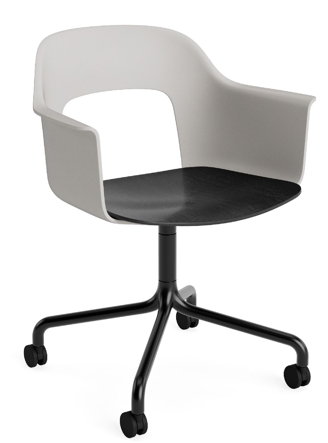 Layout fauteuil 262 met armleuningen van Hay