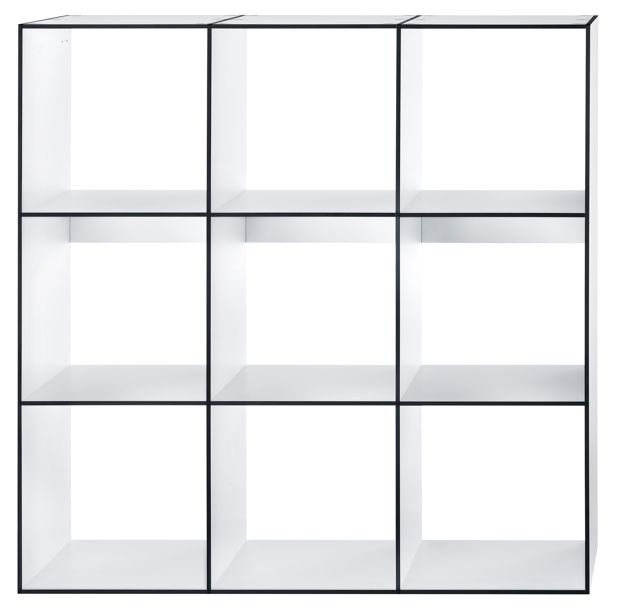 Bibliotheek HP 3x3-module rek Hans Hansen