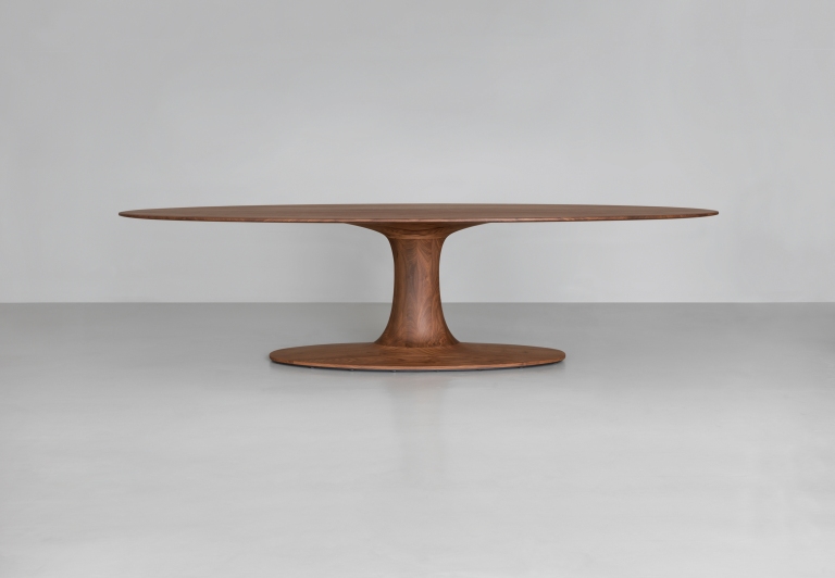 Draaitafel Oval L 300 - 330 cm Eettafel Zeitraum