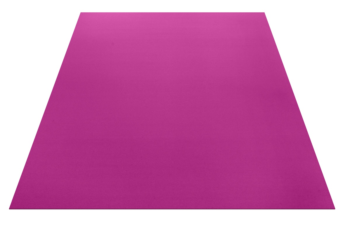 Rechteckiger, pinker Teppich von Hey-Sign by BWF Group, ideal für Wohnzimmer und Schlafzimmer.